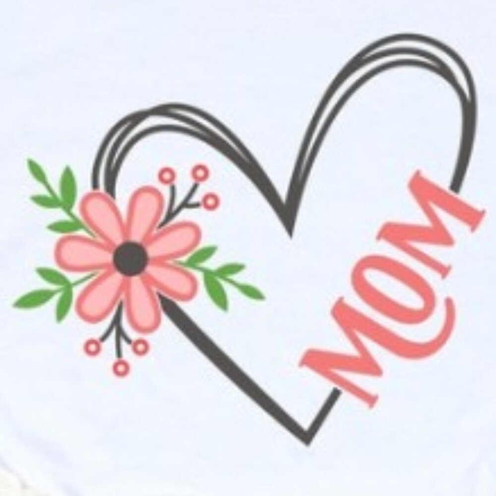 Mom Shirt, Mom Heart Shirt, Mothers Day Gift - Picture 2 of 4